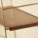 Etagère modulables string dorée