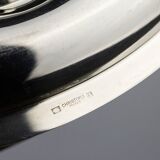 Christofle silver-plated gravy boat – in the style of the Vendôme Filet model