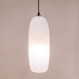 Mid-Century Modern Blue Glass Pendant, Italy, 1960s