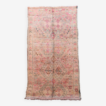 Boujad. tapis marocain vintage, 186 x 34 cm