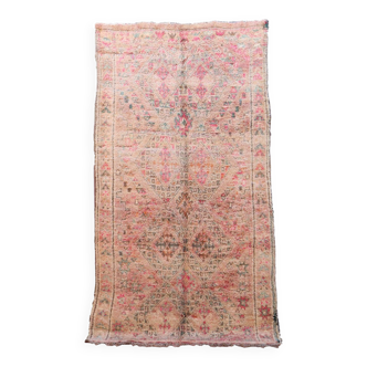 Boujad. vintage moroccan rug, 186 x 34 cm