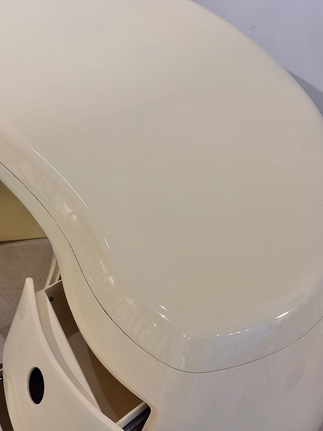 Boomerang desk by Maurice Calka