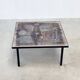 Belgian ceramic coffee table by Yves Rhayé