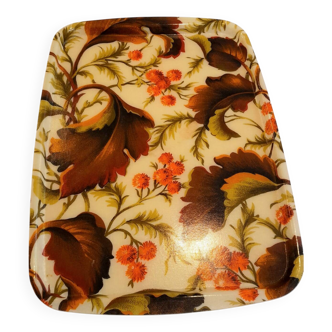 Vintage fiberglass tray