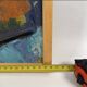 Peinture texturé homme nu Eva Monica Aspberg