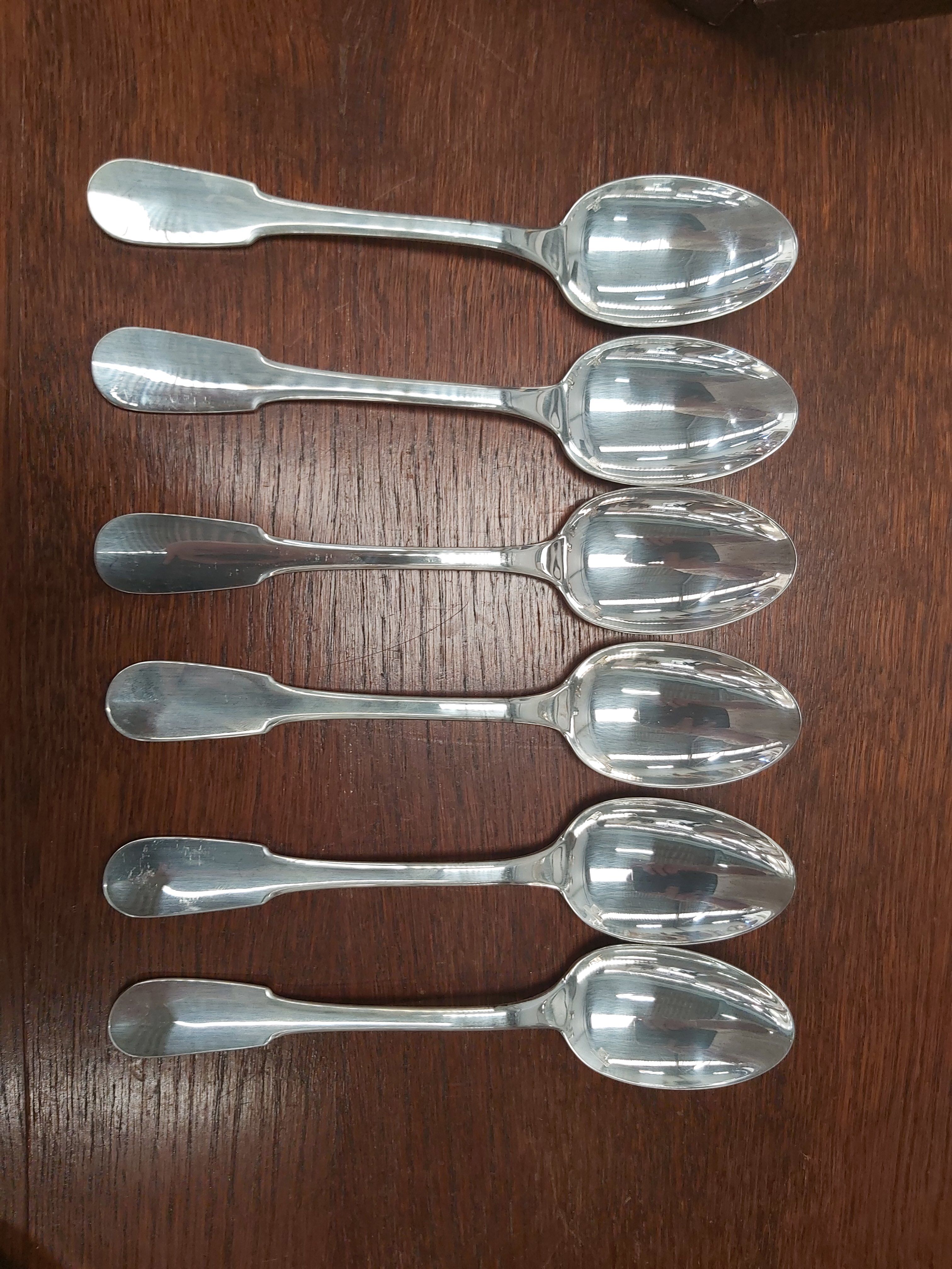 6 tablespoons Christofle silver metal