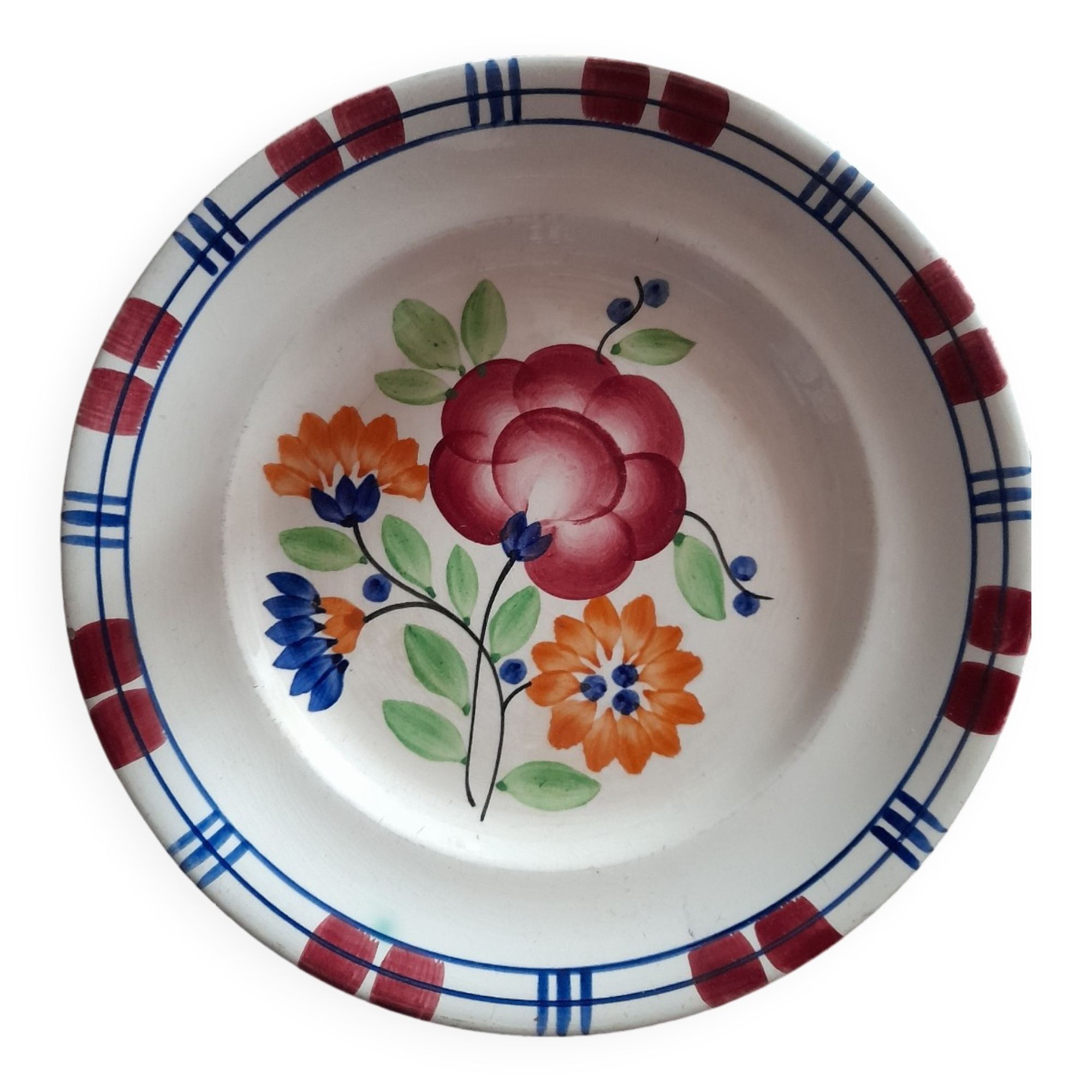 Longwy fruit bowl