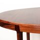 Table de repas, ovale, extensible, Danoise, Palissandre, Harry Ostergaard.