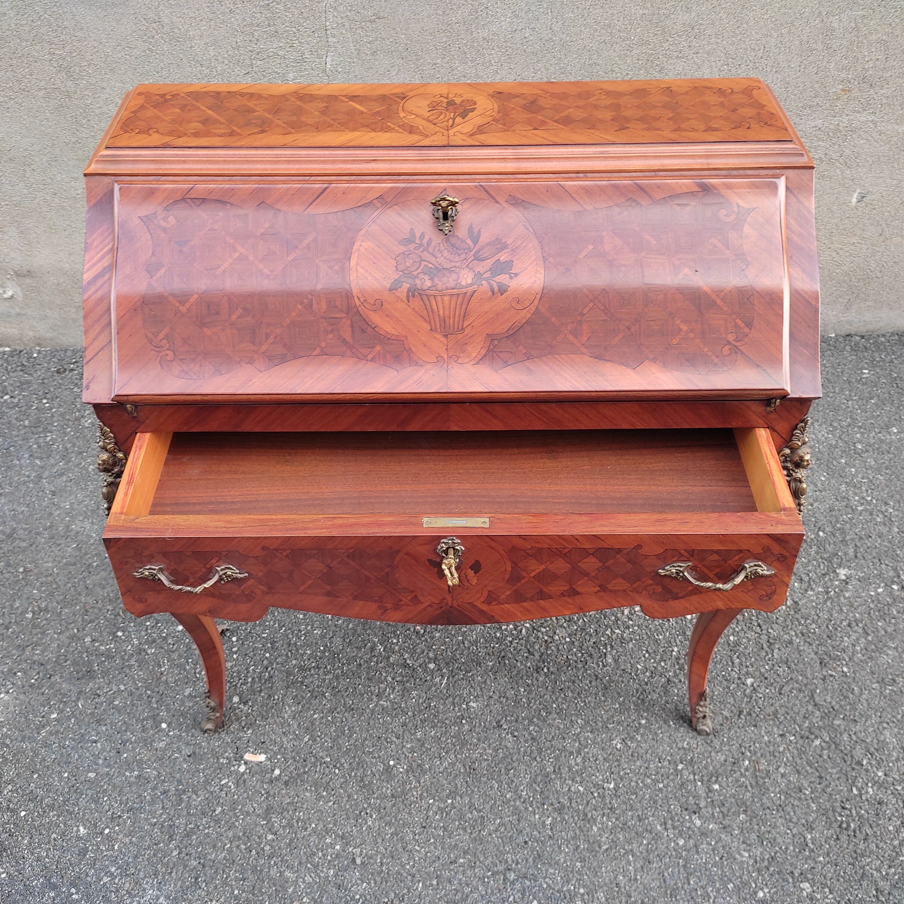 Louis XV style writing desk