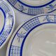 4 Gien dessert plates