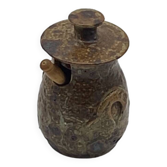 Old/vintage stoneware mustard pot, Vergy