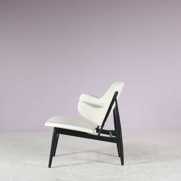 « Shell Chair » des années 1950 par Ib Kofod-Larsen pour Christensen & Larsen, Danemark
