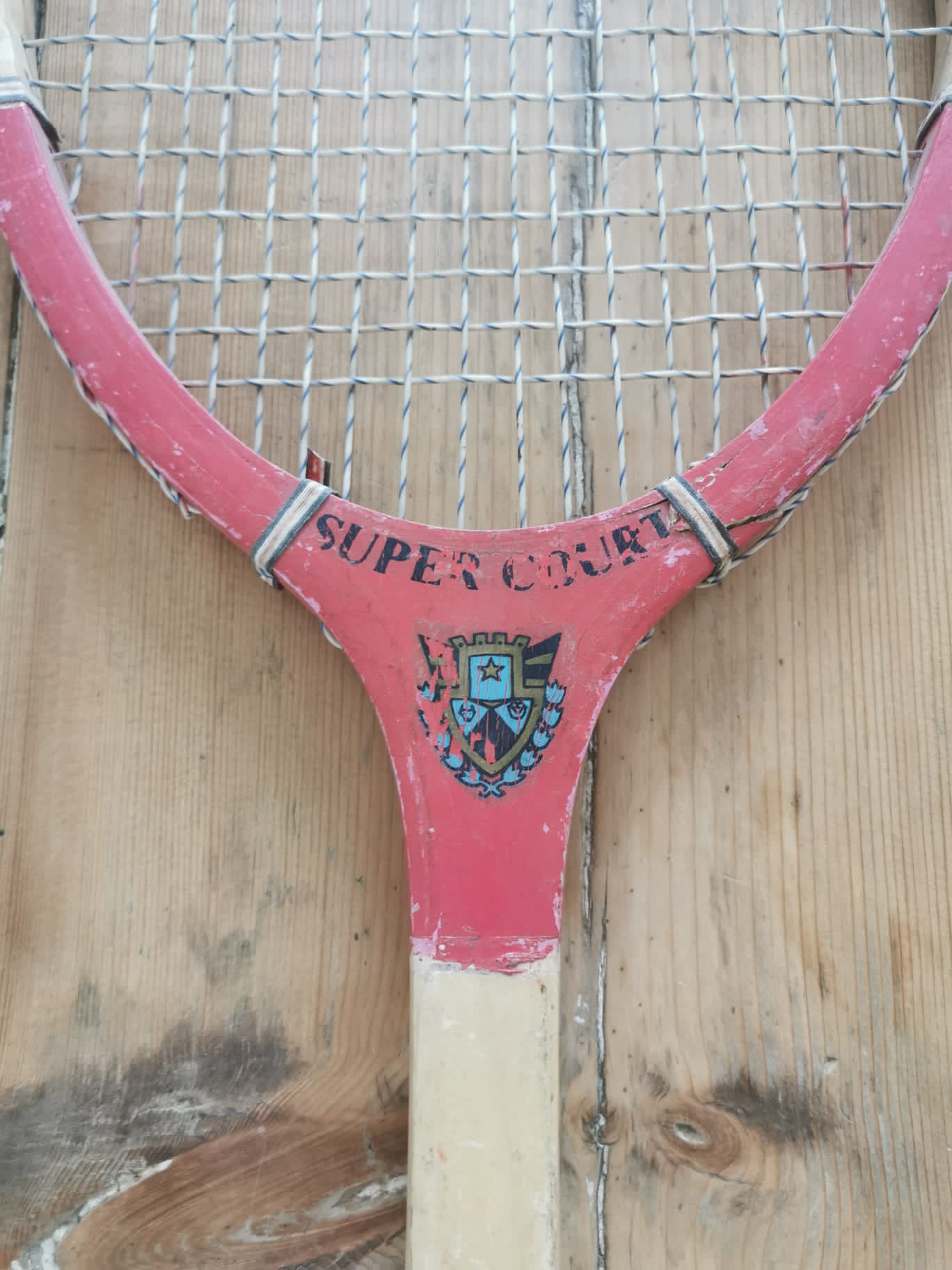 Vintage tennis racket