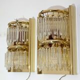 Pair of wall sconces by Lumica 1970s