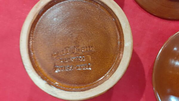 Service à café en grès  vallauris félix ceram