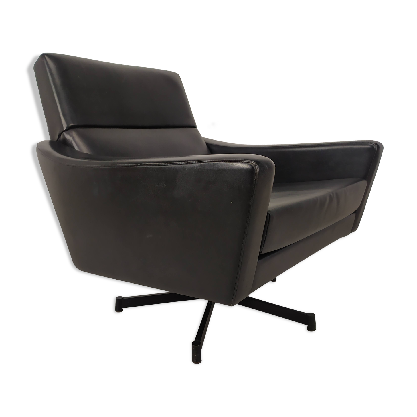 Vintage swivel armchair