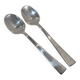 2 silver-plated teaspoons by Christofle Concorde, 13.6 cm