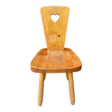 High-backed chair by Christian Durupt for the Meribel resort 1960