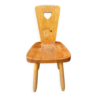 High-backed chair by Christian Durupt for the Meribel resort 1960
