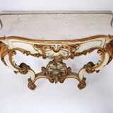 19th Century Italian Louis XVI Style Carved Wood console Planter