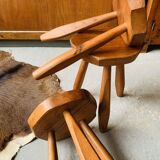 Set of 3 stools, brutalist current