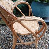 Fauteuil en châtaigner, 1960
