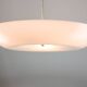 Space Age Italian Plexiglass and Brass Chandelier, 1970s