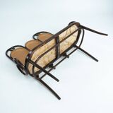 Thonet bench vienna straw Long John sofa, Vienna 1920s