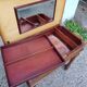 Work table, marquetry dressing table