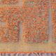 Moroccan Beni Ouarain yellow orange terracotta modern rug
