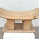 Antique wooden stool Ashanti African art from Ghana