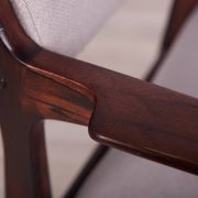 Rosewood Armchairs by Erik Buch for Ørum Møbelfabrik, 1960s, Set of 4