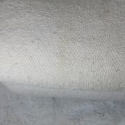 Chair "Space Age" in unbleached wool, France, circa 1970