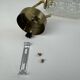 VINTAGE DIAMOND POINT WALL LIGHTS