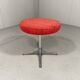 aluminium stool hocker by COR Germnany 1970,s