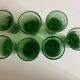 Set de 7 verres gobelets massifs de Biot 1960
