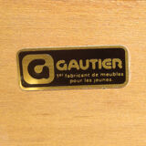 Solid pine dresser - Gautier edition of the 70s