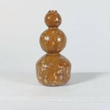 Small vintage one if a kind ceramic vase sphere decor