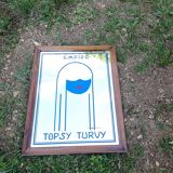 Advertising mirror