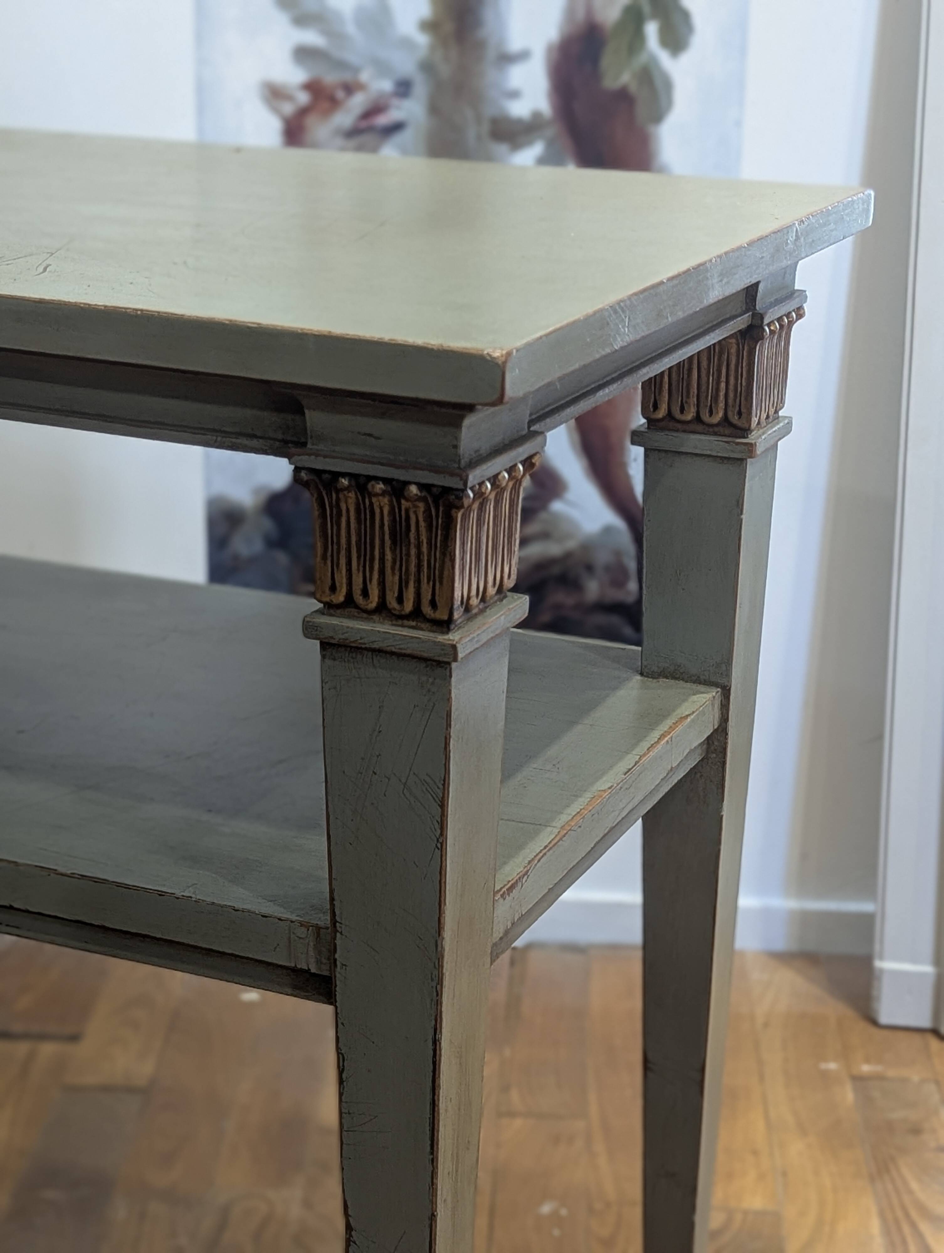 Console directoire patinée