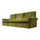 Vintage green velvet canapé made in the 1970s.