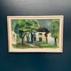 Original Swedish Oil On Canvas – “The White House” By Harry Wichmann – Signed – Vintage & Framed