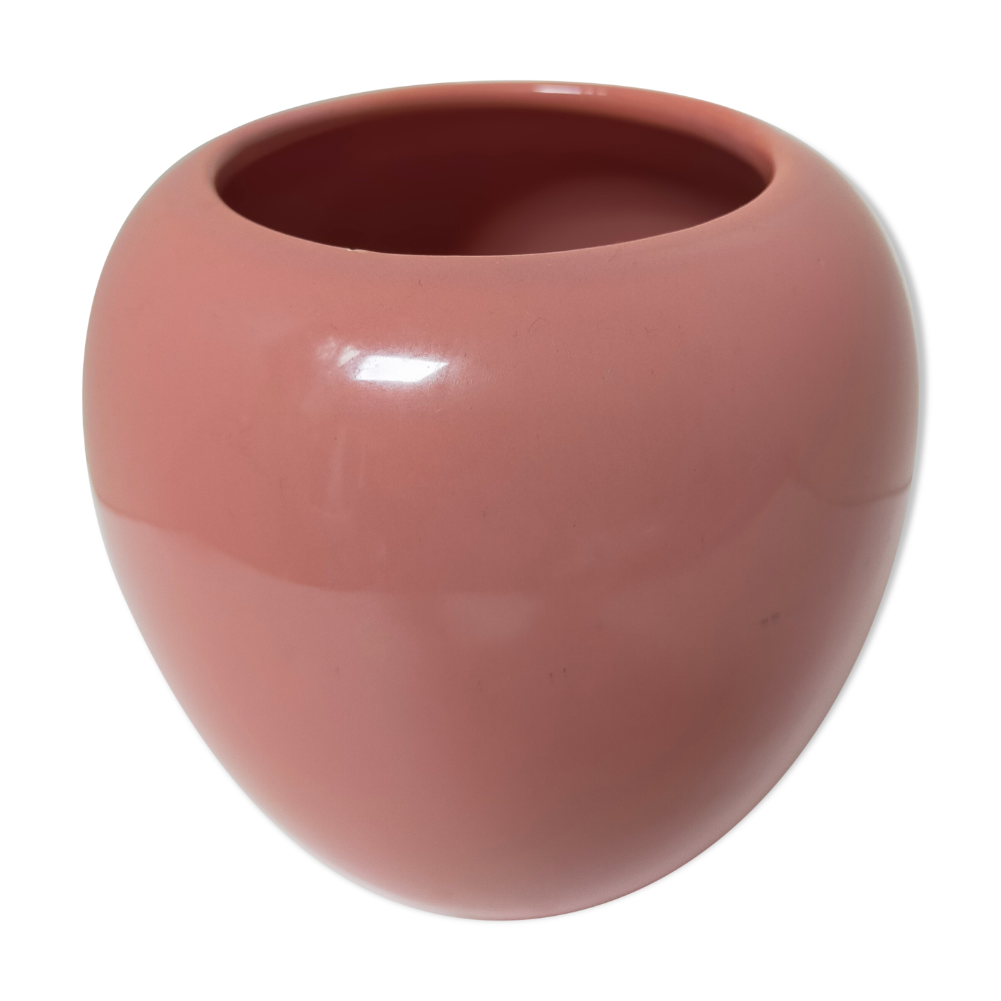 Pink ceramic vase