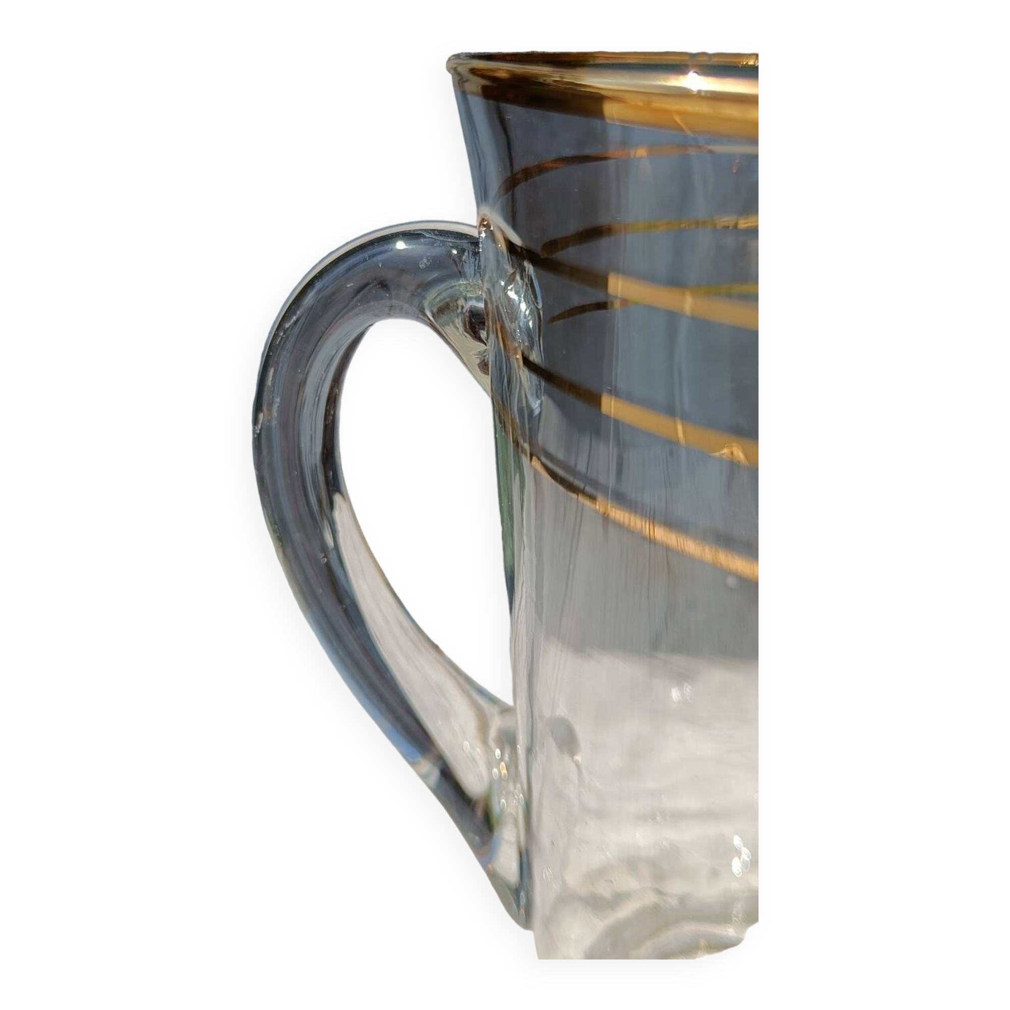 Carafe Art Déco en verre