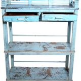 Antique Burmese teak shelf