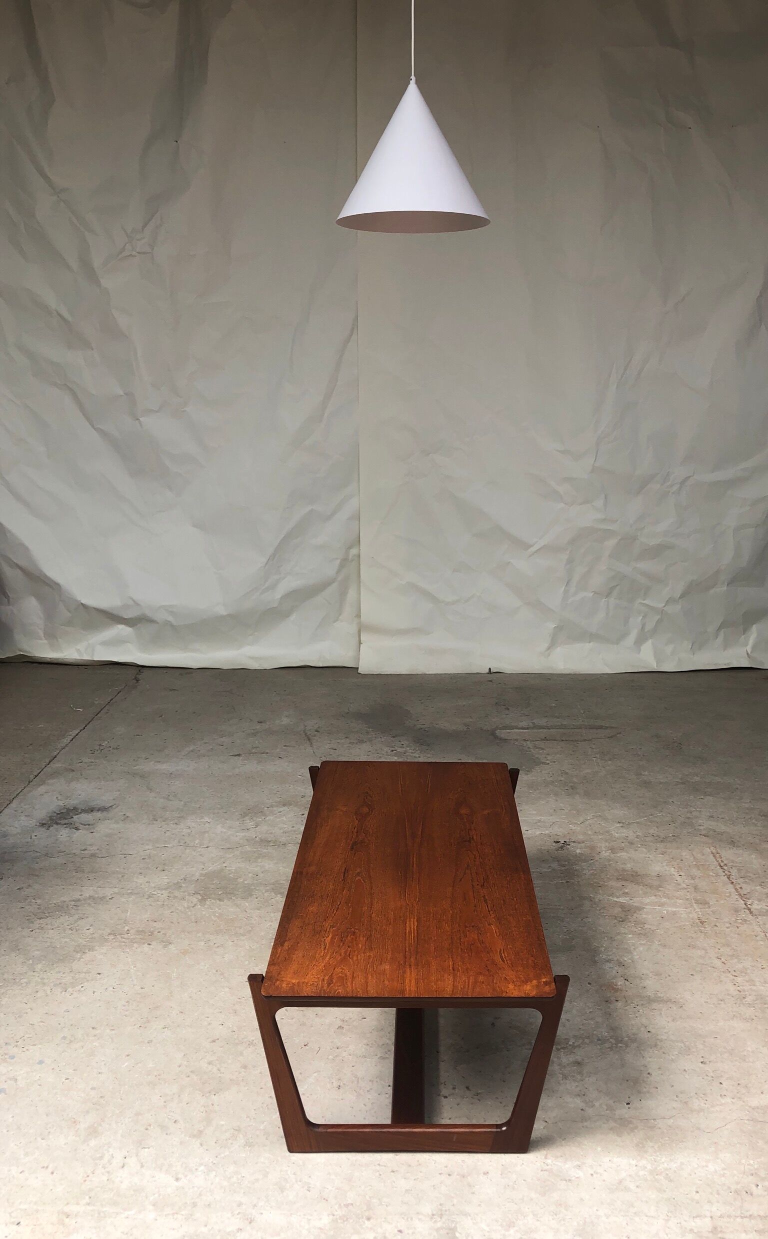 Vintage mid century  teak coffee table