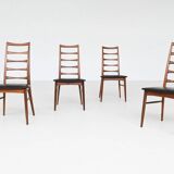 Chaises de salle à manger 'Lis' de Niels Koefoed en palissandre Koefoeds Danemark 1960