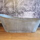 Baignoire enfant vintage en zinc