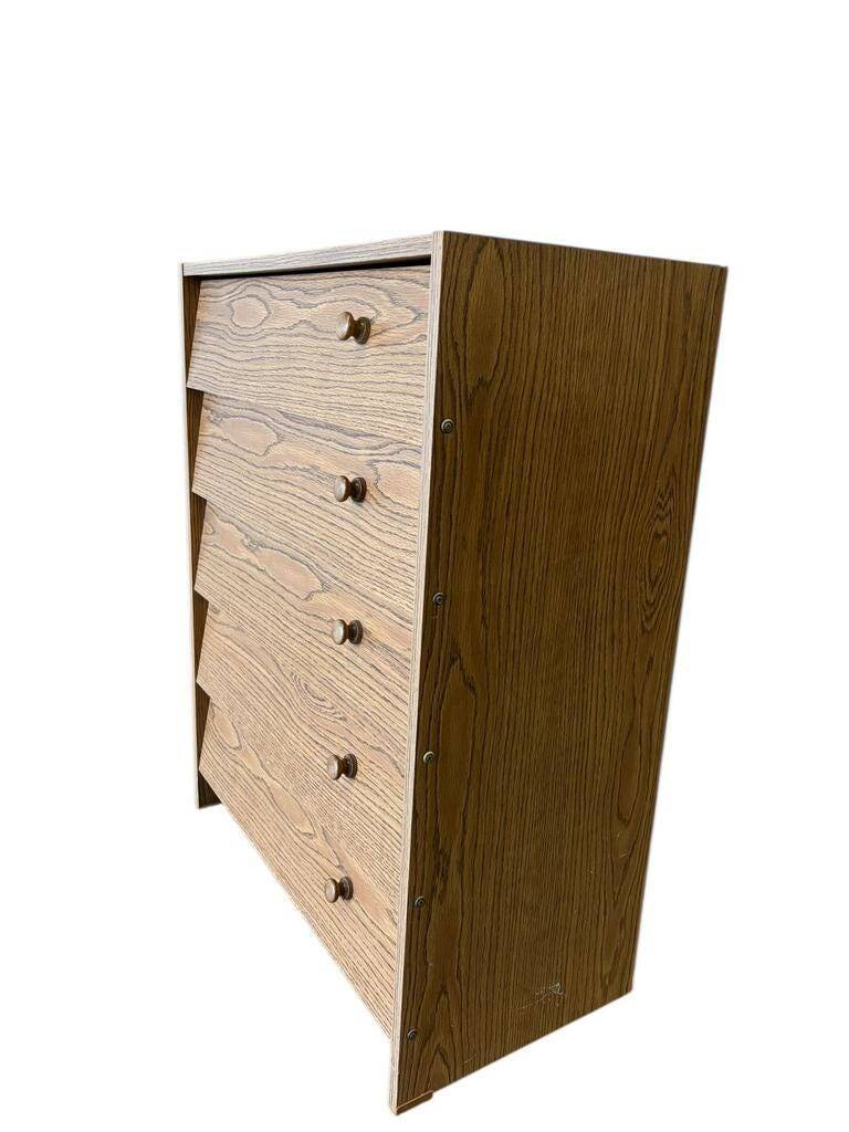 Vintage wooden shoe cabinet / drop-leaf furniture