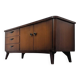 Enfilade vintage en bois meuble télé tv hifi